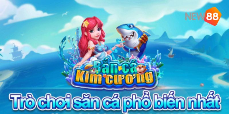 Bắn cá kim cương - Review tất tần tật thông tin trò chơi hot hit 4 bắn cá kim cương