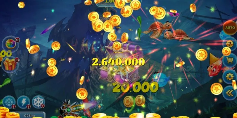 Bắn Cá Rùa Xanh: Hành trình săn cá đổi thưởng đầy gay cấn 3 Khám phá những loại vũ khí tối tân trong game