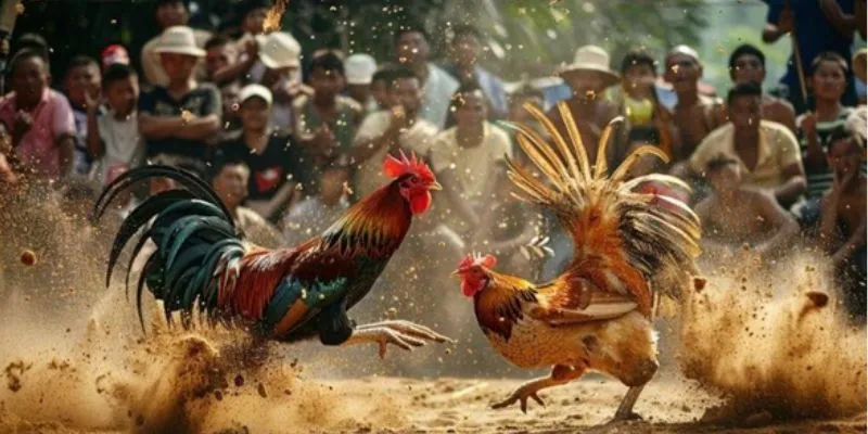 Đá gà tre: Trò chơi dân gian đầy kịch tính và hấp dẫn tại New88 2 Tìm hiểu về trò chơi cá cược đá gà tre