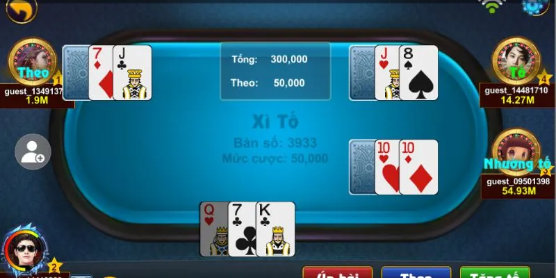 Tổng hợp một vài thông tin về game bài Xì Tố