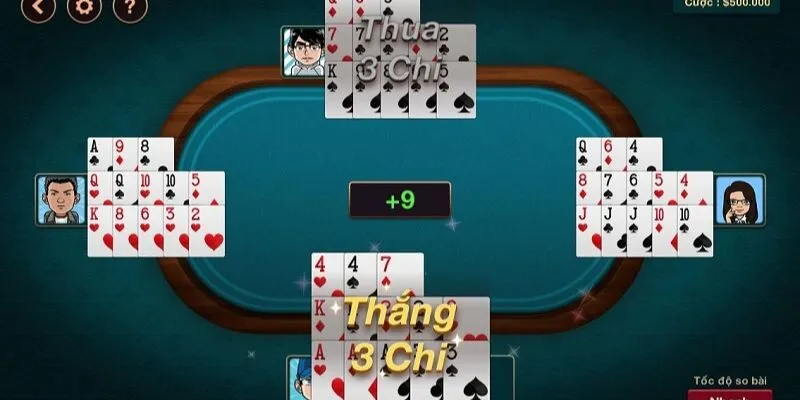 Cách xếp chuẩn xác trong Bài Binh Xập Xám