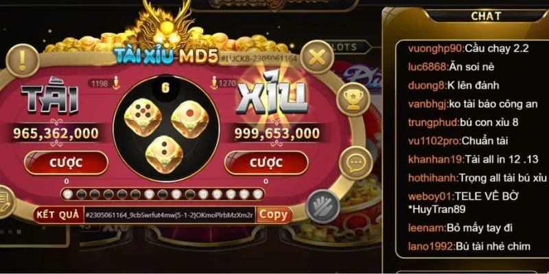 Cách chơi game tài xỉu MD5 - Mẹo phân tích mã MD5 chính xác 4 Nhà cái sẽ công bố kết quả