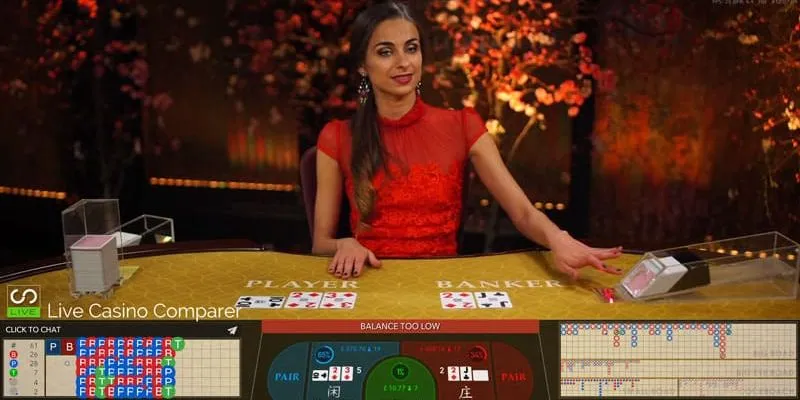 Sự khác nhau Live Baccarat và Baccarat truyền thống
