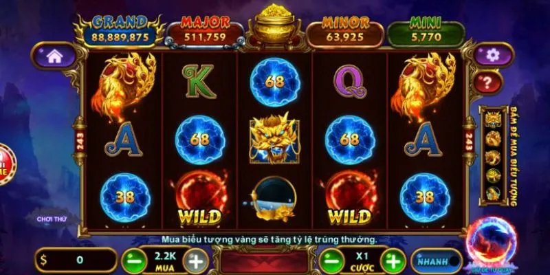 Nổ Hũ Tứ Linh New88: Game slot với những linh vật thần thoại 2 Khám phá sự hấp dẫn của game Nổ Hũ Tứ Linh