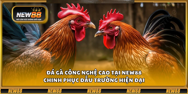 Đá gà công nghệ cao tại New88 - Chinh phục đấu trường hiện đại