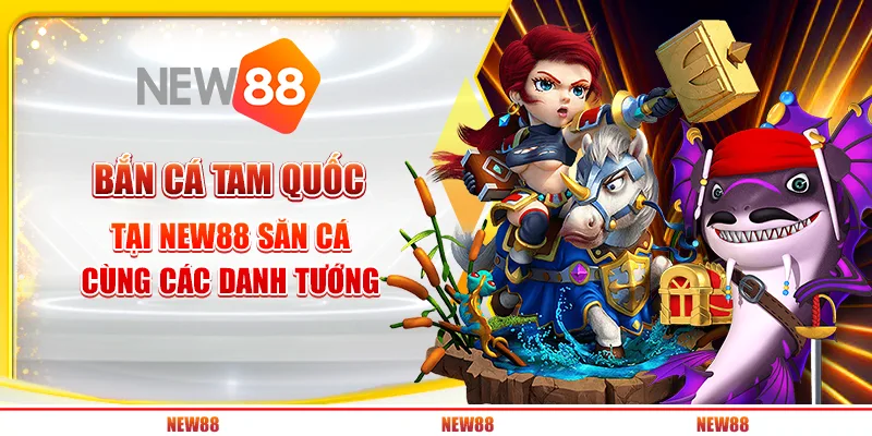 6 ban ca tam quoc tai new88 – san ca cung cac danh tuong