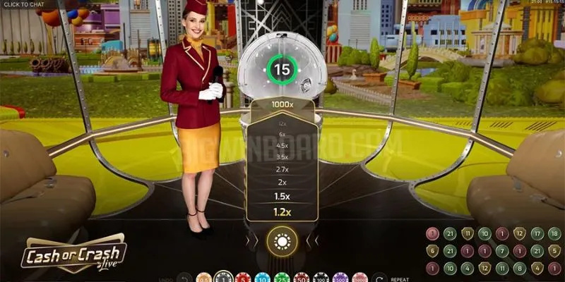 Khám phá cách chơi Cash or Crash cơ bản