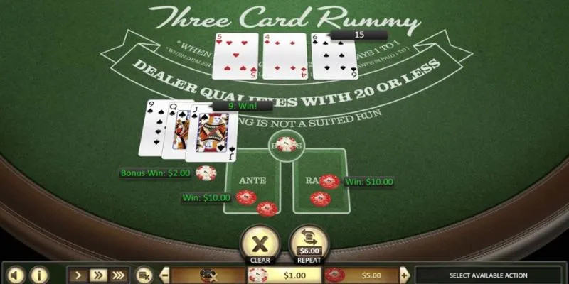 Khái quát về Three Card Rummy tại New88