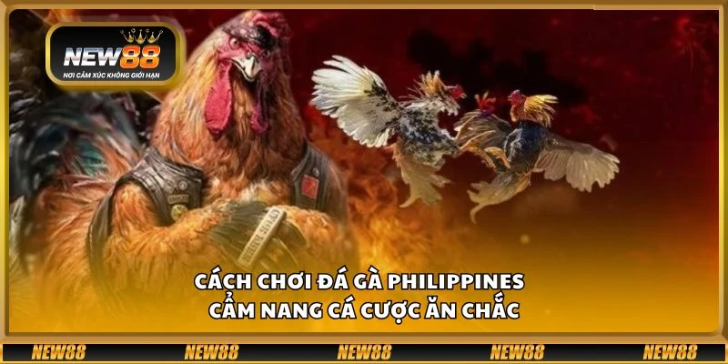 Cách chơi đá gà Philippines - Cẩm nang cá cược ăn chắc