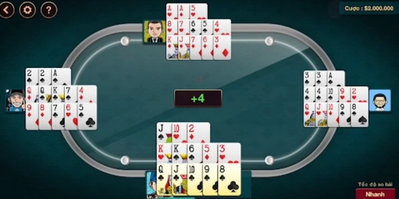 Cách xếp bài mậu binh hiệu quả